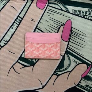 G0yard Pink Card Holder